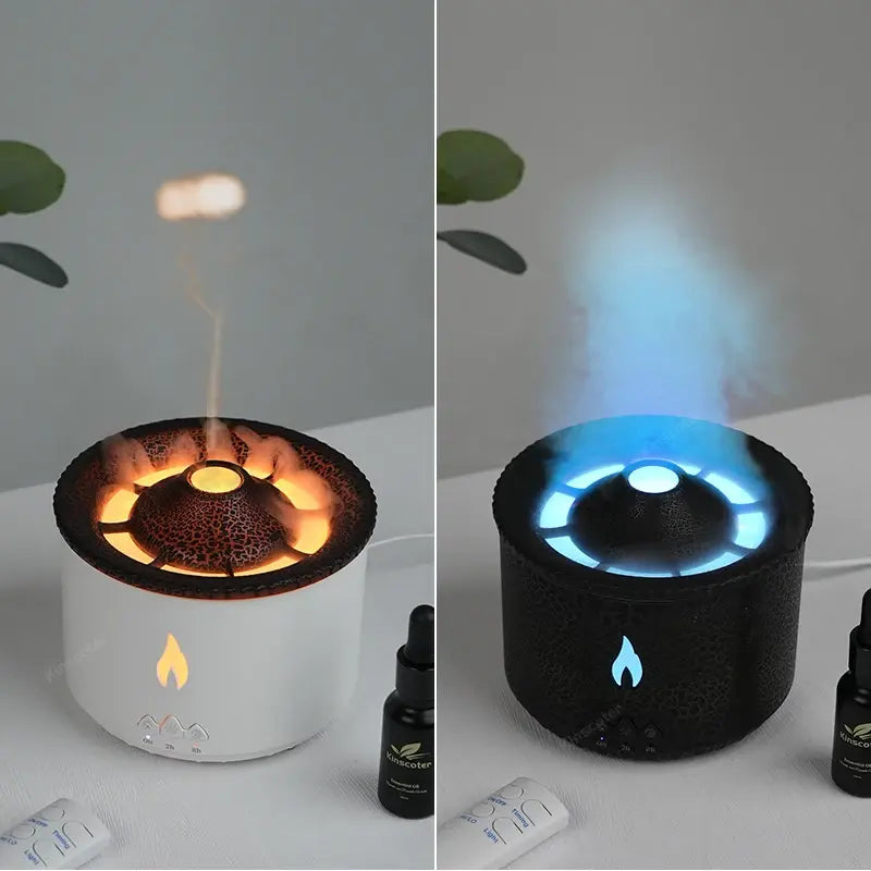 KINSCOTER Volcano Flame Aroma Diffuser