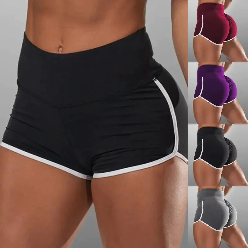 Women Casual Shorts Workout Waistband Skinny Sexy Short